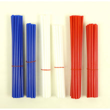 2FastMoto 76pcs Wheel Spoke Skin Cover Wrap Kit MX Dirt Bike - Red/White/Blue 20-RWB1776_1770870