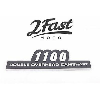 2FastMoto Side Cover Emblem Badge Double Overhead For Kawasaki Z1100  17-93980_656646