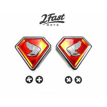 2FastMoto Oil Tank Battery Side Cover Emblem Badge for Honda CB750 [MPN: 87126-300-405]_656643