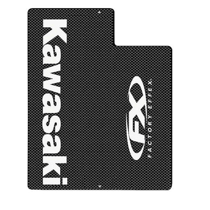 Factory Effex Carbon Fiber Fork Shield Fits Kawasaki 06-38124_84540