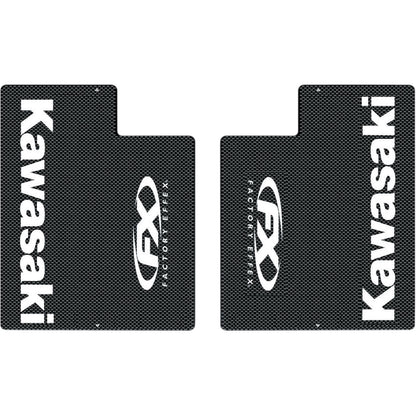 Factory Effex Carbon Fiber Fork Shield Fits Kawasaki 06-38124_384822
