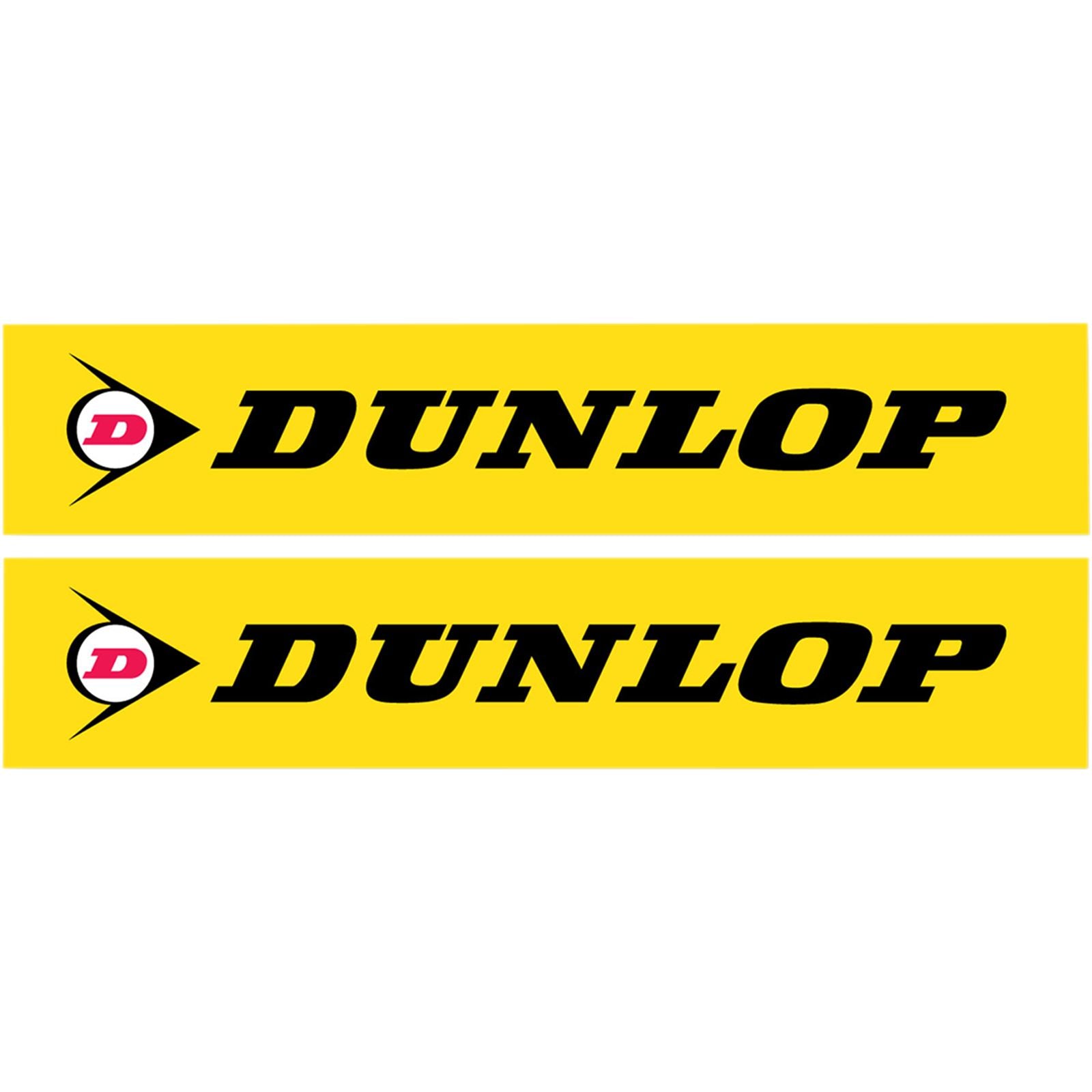 Factory Effex FX Swingarm Sticker - Dunlop - Yellow 02-7065_384997