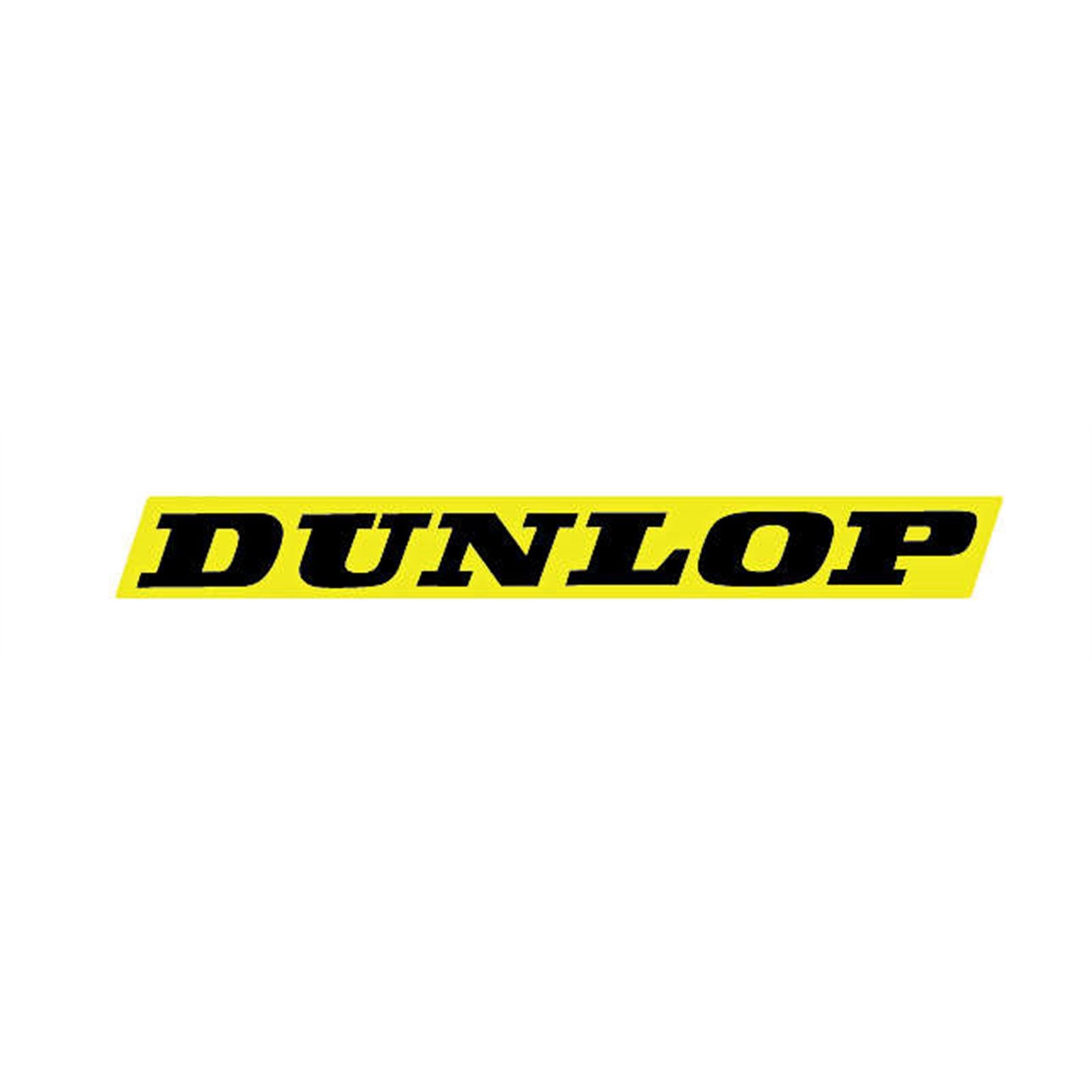 Factory Effex Logo Decals - Dunlop - Yellow - 5/Pack 04-2669_84583