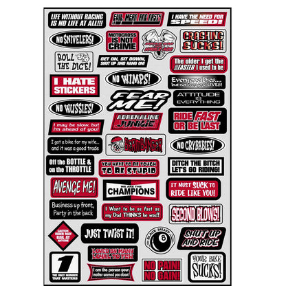 Factory Effex Decal Kit - Fun Phrases 07-68012_84604