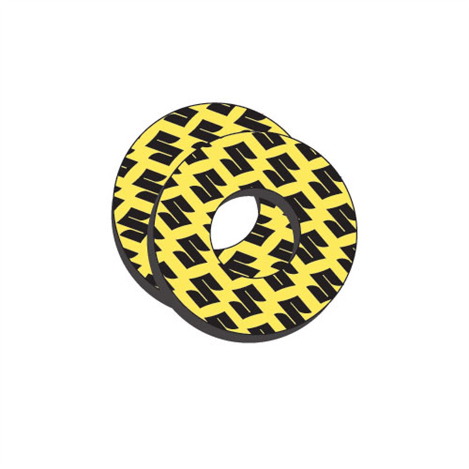 Factory Effex Moto Grip Donuts - Suzuki - Yellow/Red 08-67400_559172