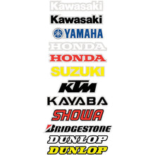 Factory Effex Fork/Swingarm Decal - Kawasaki - White 09-44112_384826