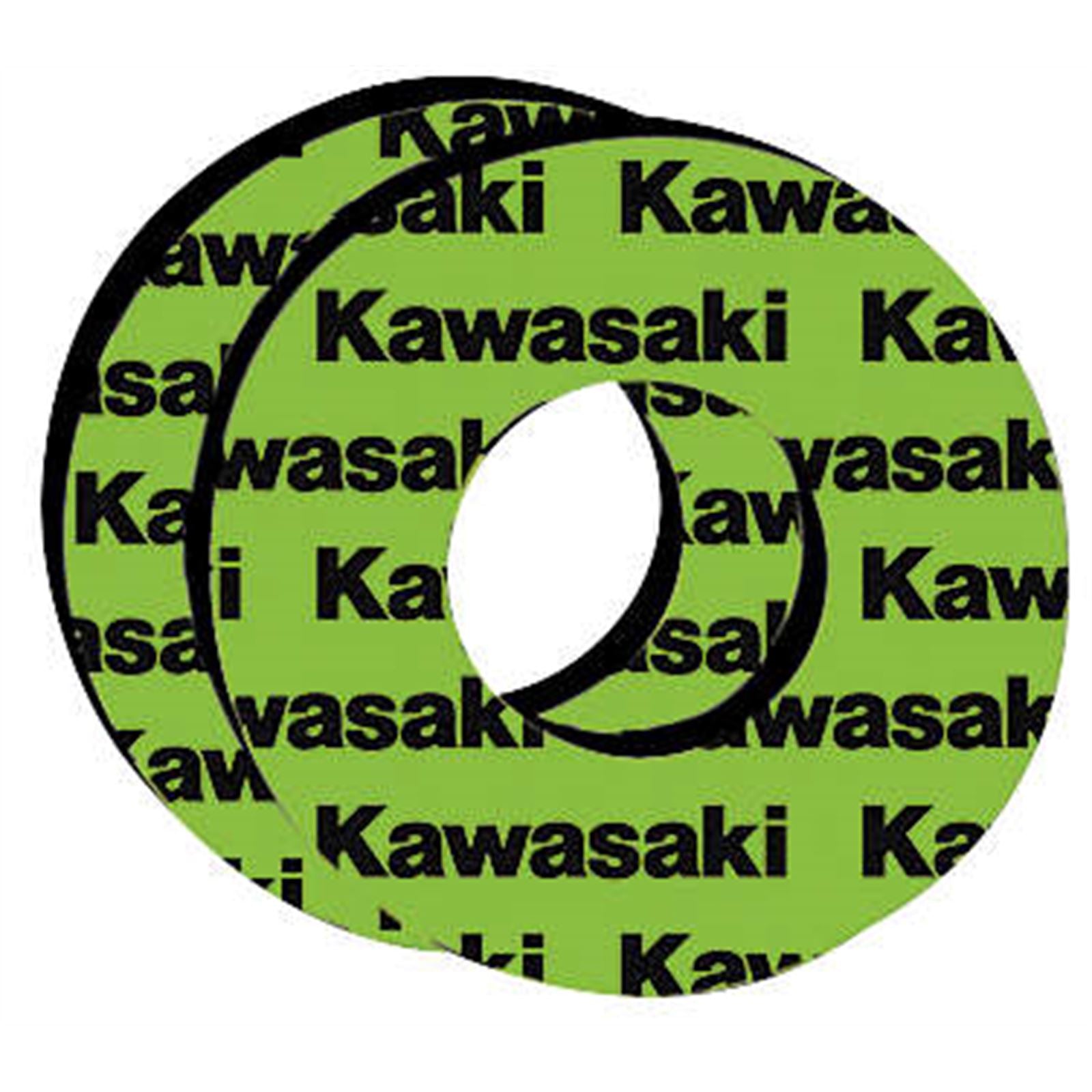 Factory Effex Moto Grip Donuts - Kawasaki - Green/Black 09-67100_84627