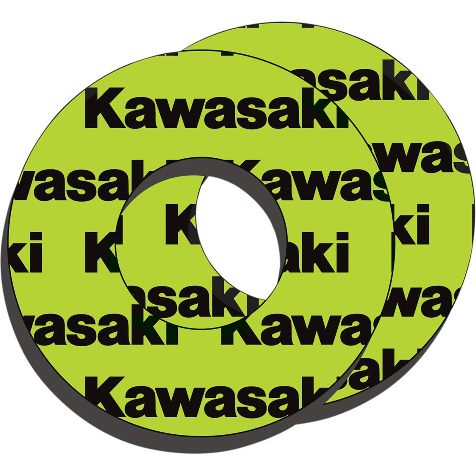 Factory Effex Moto Grip Donuts - Kawasaki - Green/Black 09-67100_383713