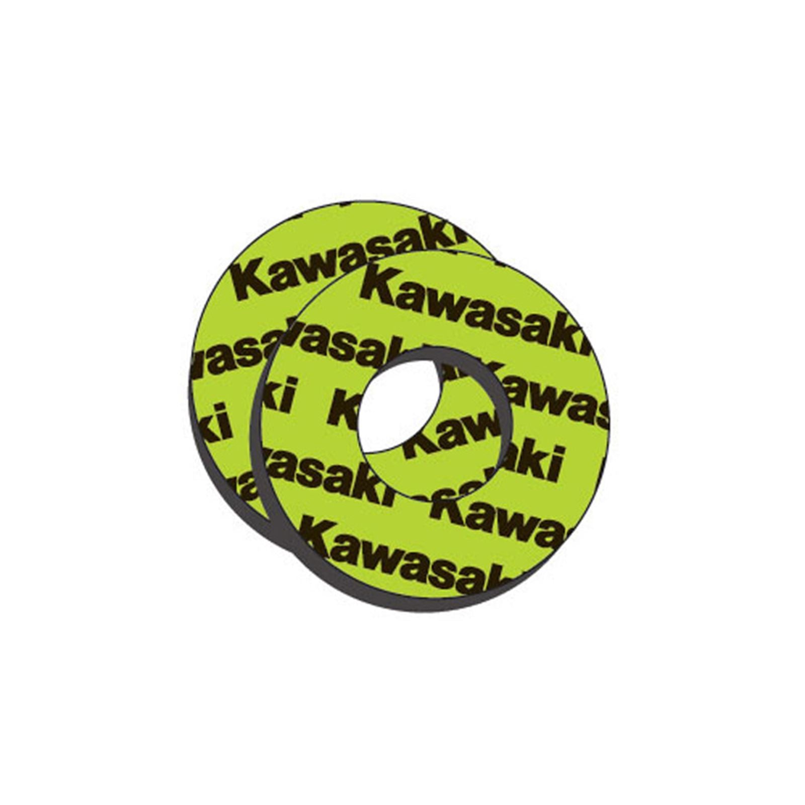 Factory Effex Moto Grip Donuts - Kawasaki - Green/Black 09-67100_559192