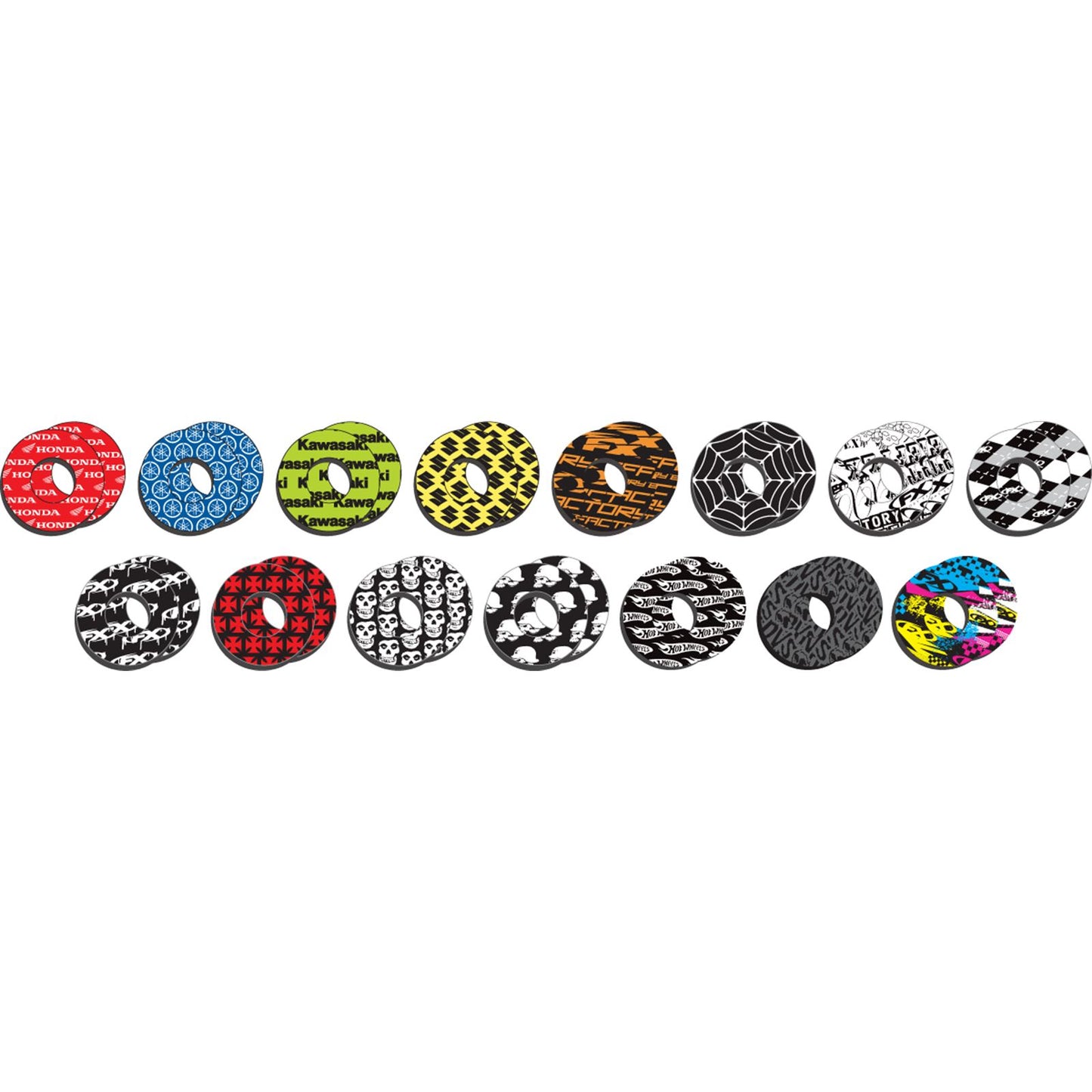 Factory Effex Moto Grip Donuts - FX Logo 09-67900_383716