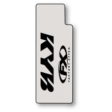Factory Effex Fork Shield Decal - Kayaba - Black 10-38002_84638