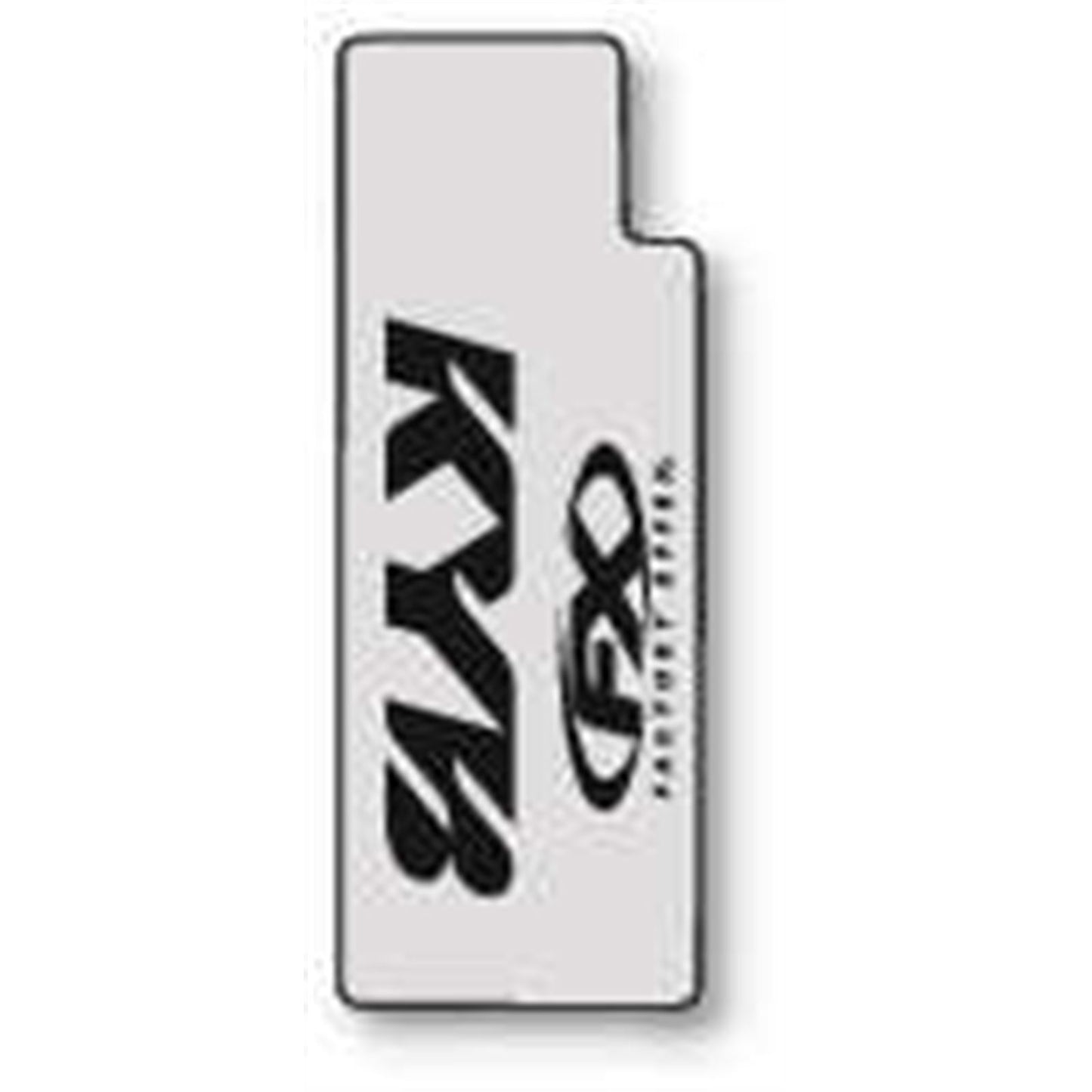 Factory Effex Fork Shield Decal - Kayaba - Black 10-38002_84639
