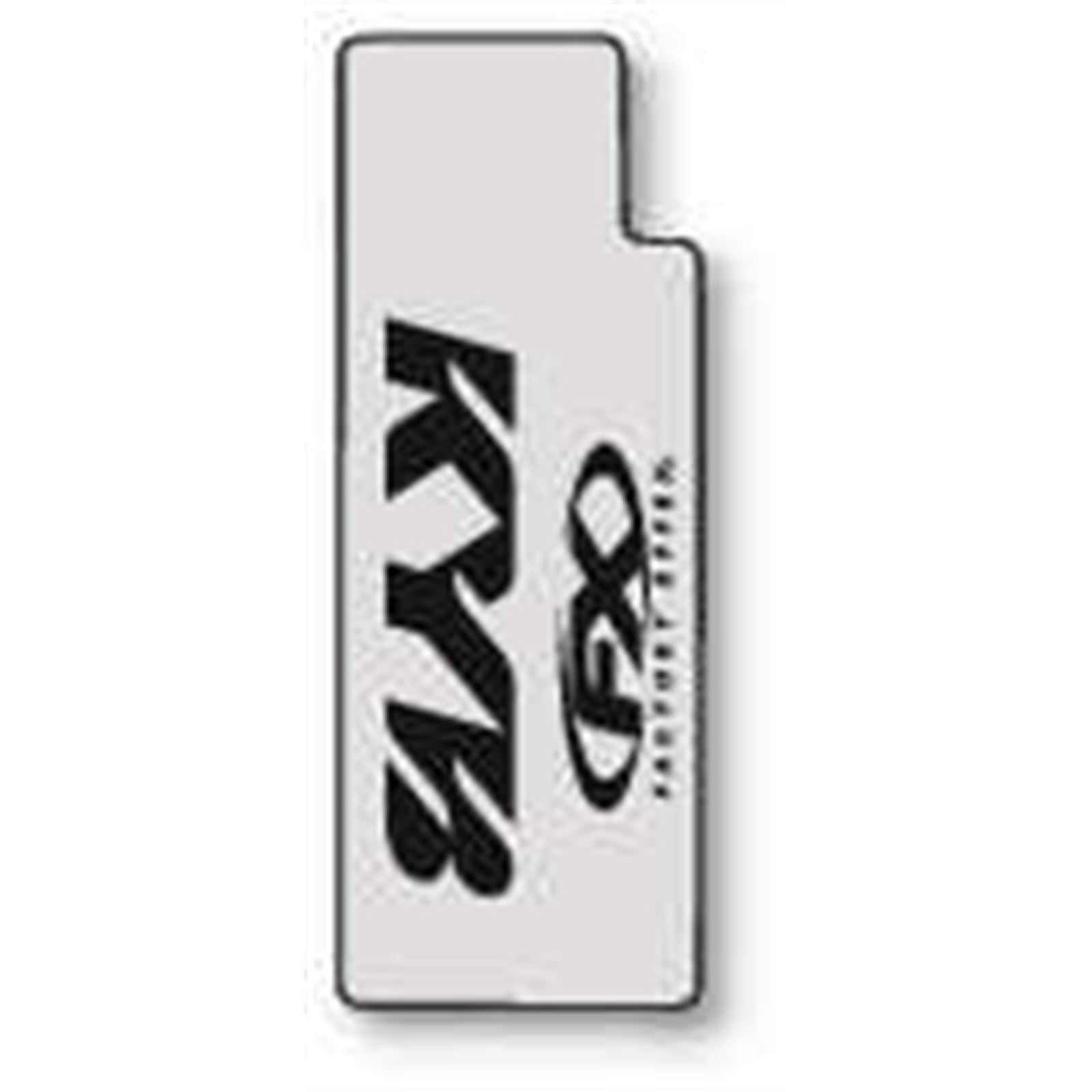 Factory Effex Fork Shield Decal - Kayaba - Black 10-38002_84639