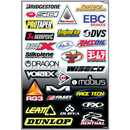 Factory Effex Decal Kit - Sponsor D 10-68006_384839