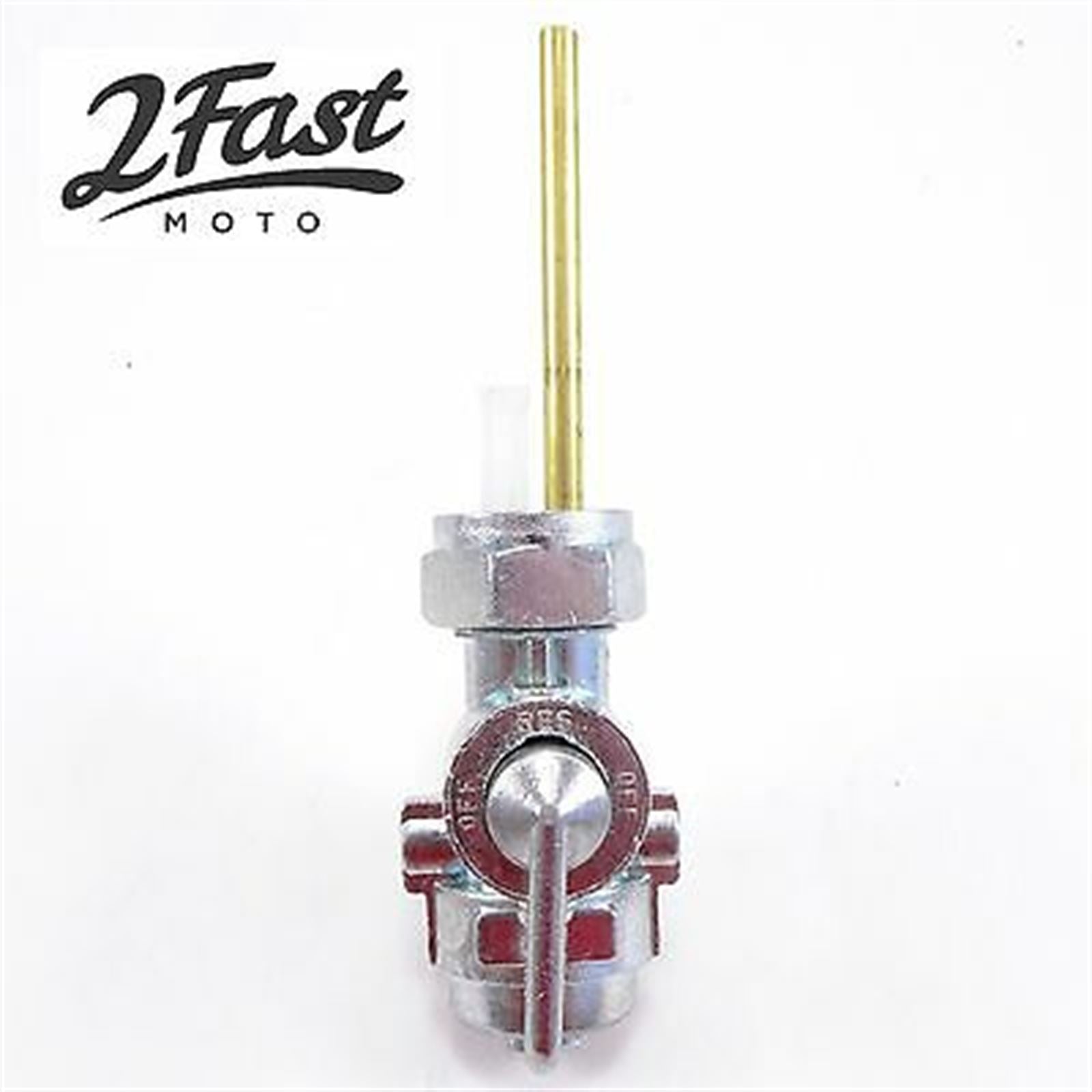 2FastMoto Fuel Valve Petcock For Kawasaki A1, A7, A1SS, A7SS, KZ 51023-043 / 51023-055_619491