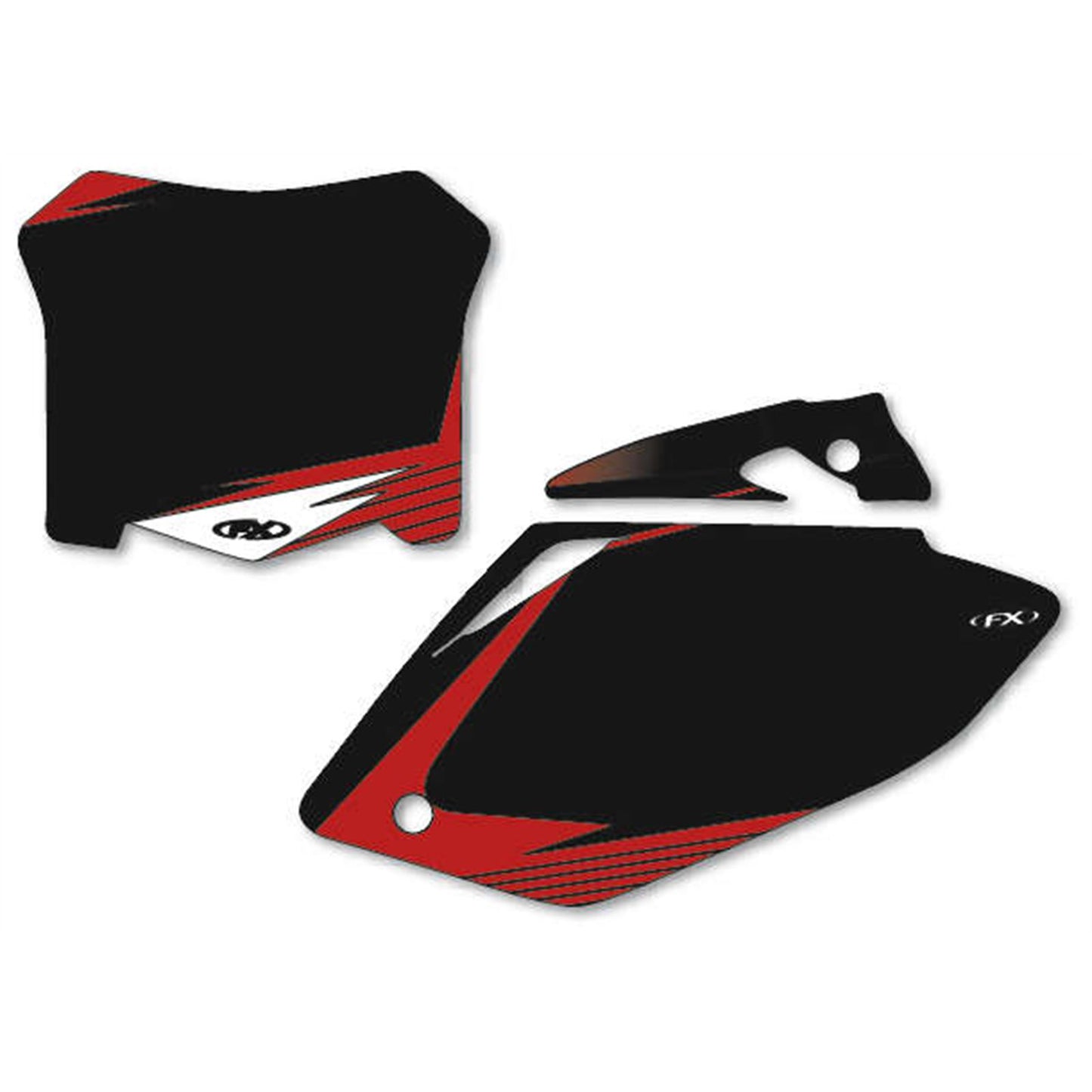 Factory Effex PreCut Background for Honda CRF250 - Black 12-64320_84681