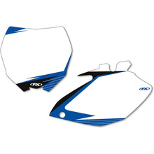 Factory Effex Graphic Number Plates - White YZ250/450 12-64226_384778