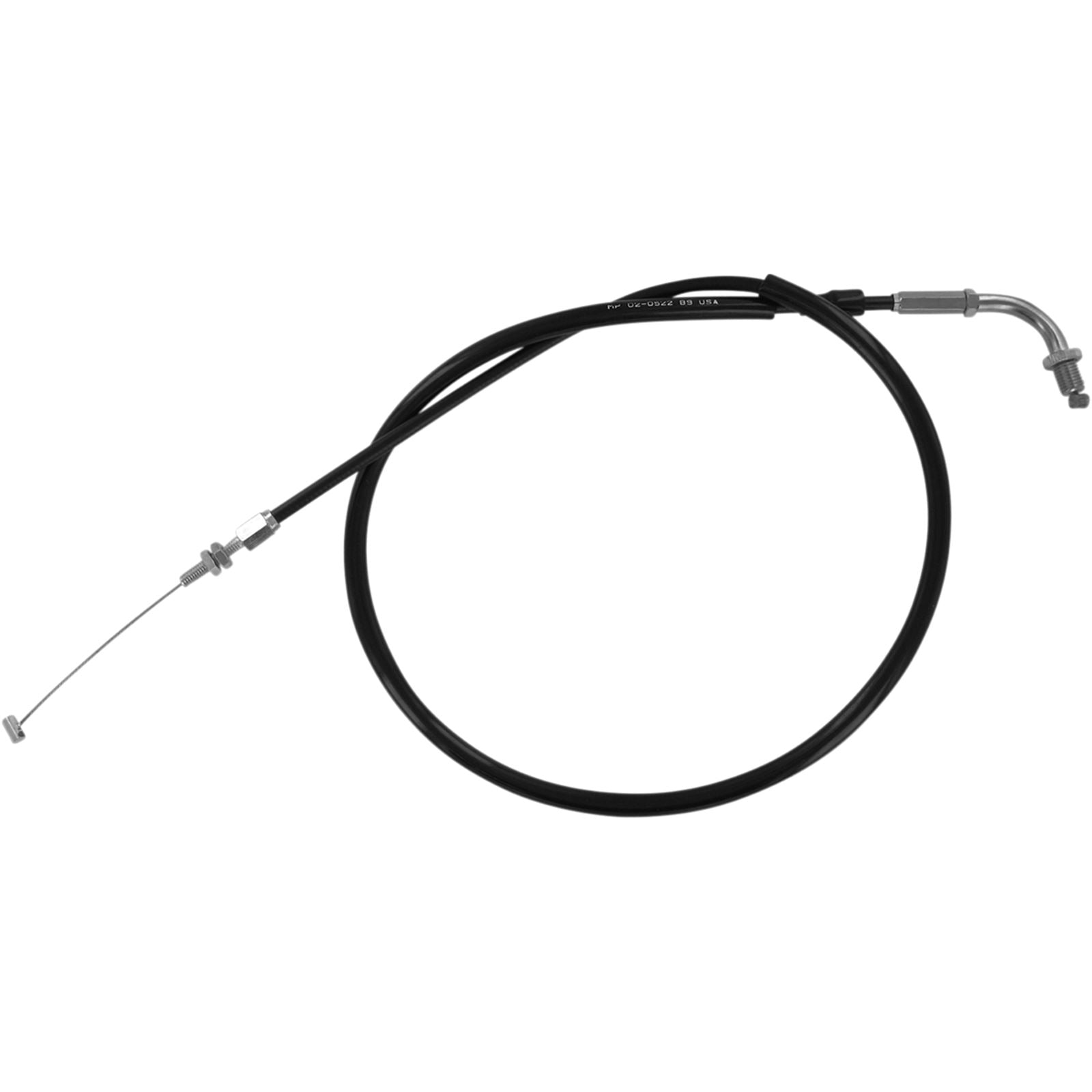 Motion Pro Black Vinyl Throttle Pull Cable 02-0522_444273