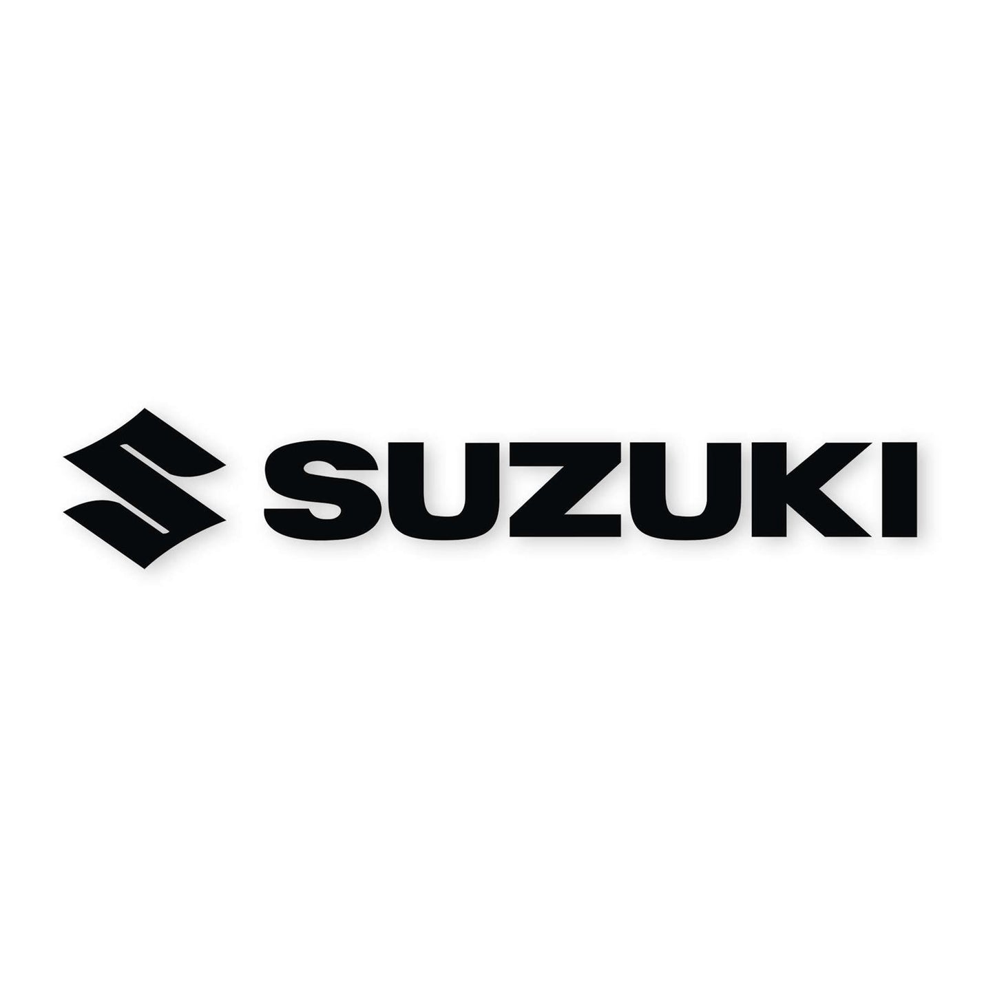 Factory Effex Die-Cut Decal - 1' - Suzuki Black 12-94414_84693