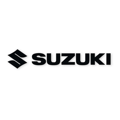 Factory Effex Die-Cut Decal - 1' - Suzuki Black 12-94414_84693