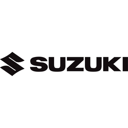 Factory Effex Die-Cut Decal - 1' - Suzuki Black 12-94414_384847
