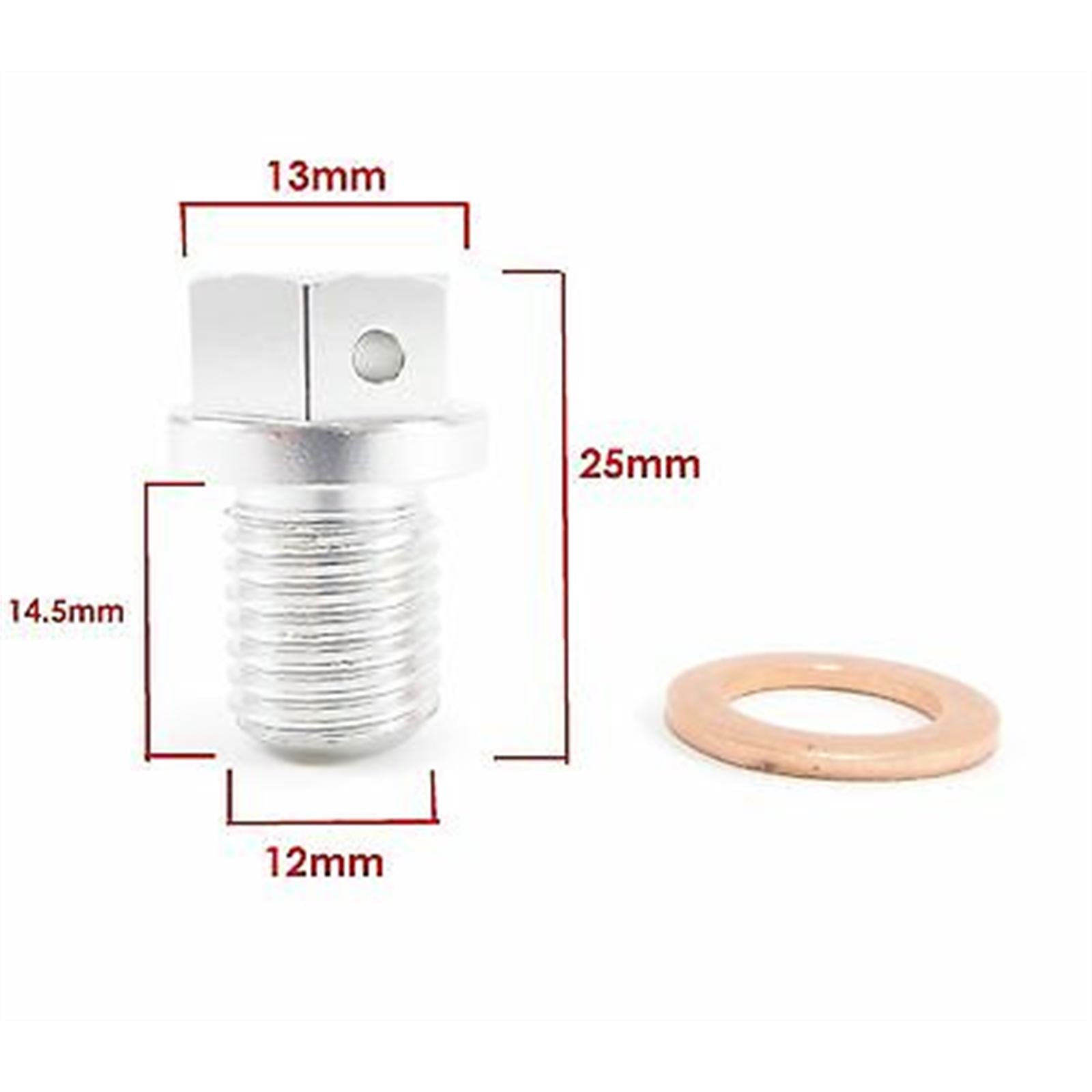 2FastMoto Aluminum Magnetic Oil Drain Plug For Kawasaki  92066-1174 / 92066-053_634807