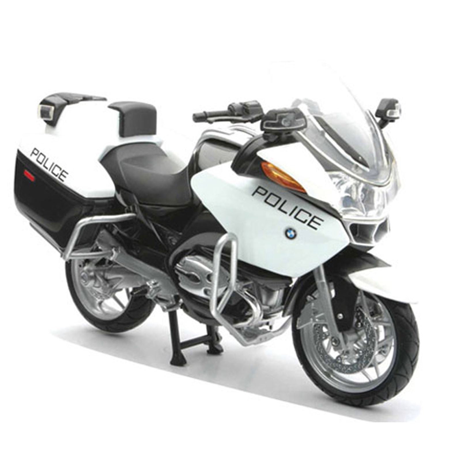 New-Ray Toys Replica 1:12 Sport Touring Bike - BMW R1200 RT-P Police - White 43153_559252