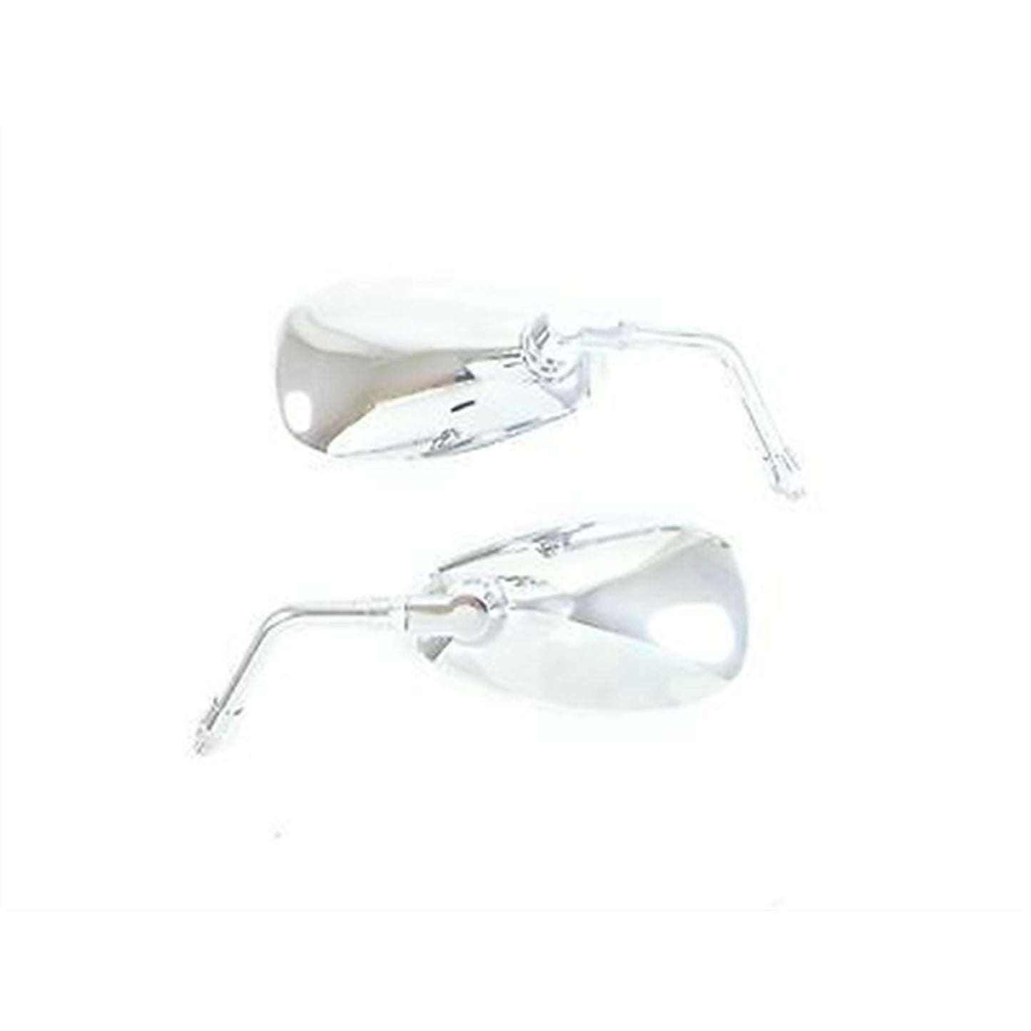 2FastMoto Mirror Replacement Set Right/Left Side Chrome for Yamaha  20-86833_661142