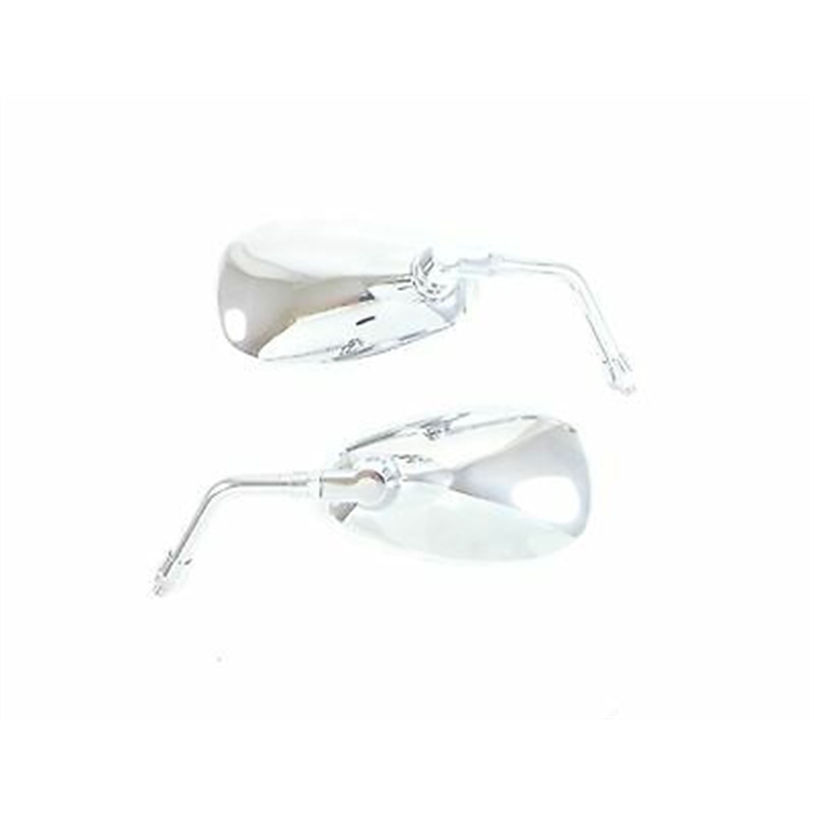 2FastMoto Mirror Replacement Set Right/Left Side Chrome for Yamaha  20-86833_661142
