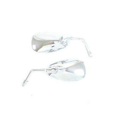 2FastMoto Mirror Replacement Set Right/Left Side Chrome for Yamaha  20-86833_661142