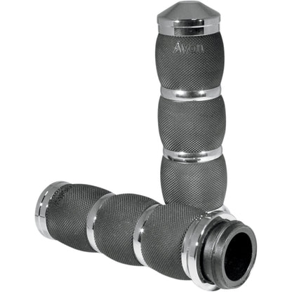Avon Grips Air Cushioned Grips with Fly-by-Wire Throttle Chrome AIR-91-FLY_347503