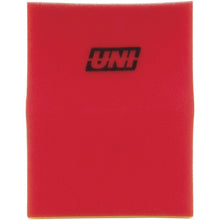 Uni Filter Bulk Filter Foam 40 PPI, Red, Course/60 PPI, Yellow, Fine, 12" x 16" x 5/8" [MPN: BF-6]_84916
