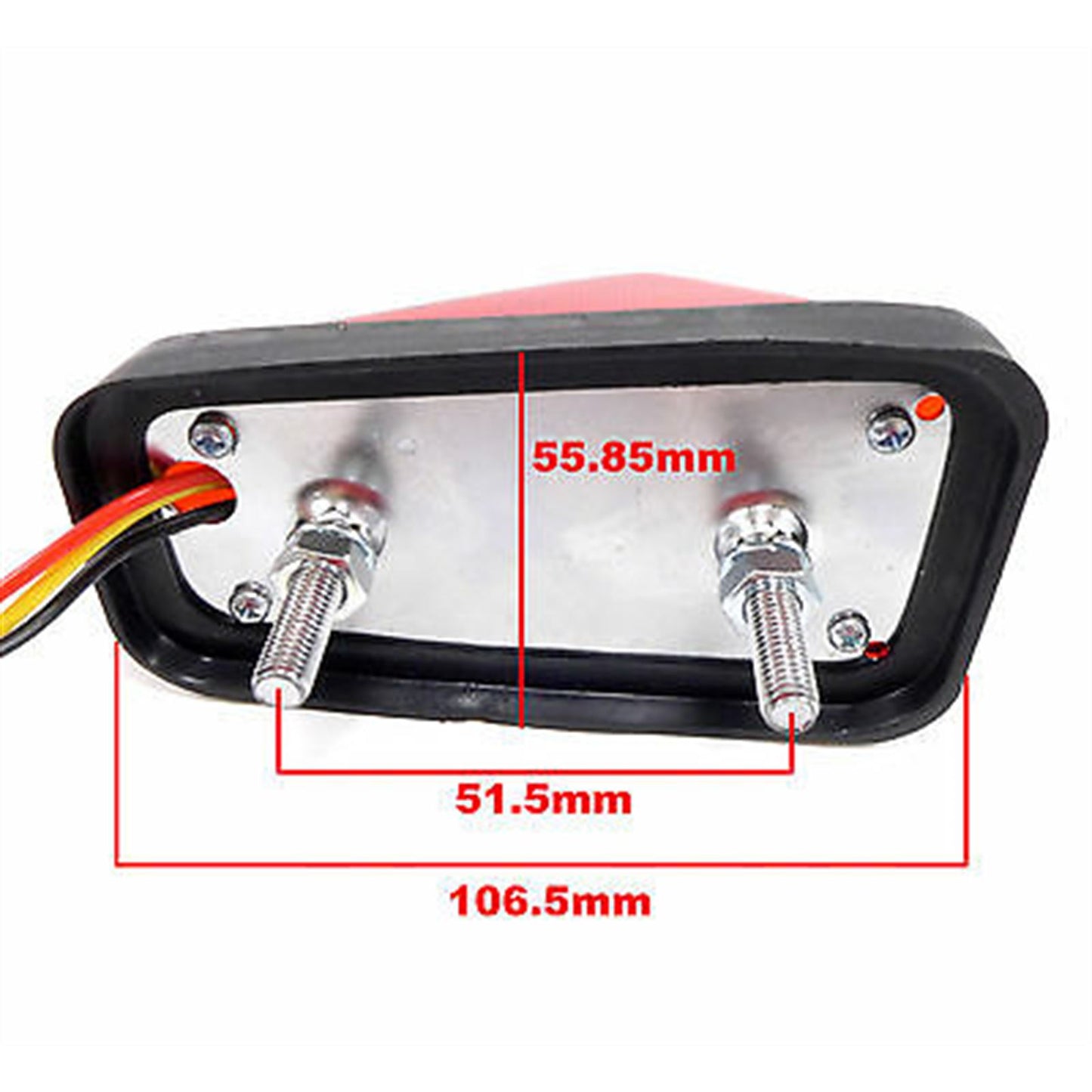 2FastMoto Tail/Brake Light Assembly for Honda XR Style 33701-kt0-670 / 33701-mg3-003_665862