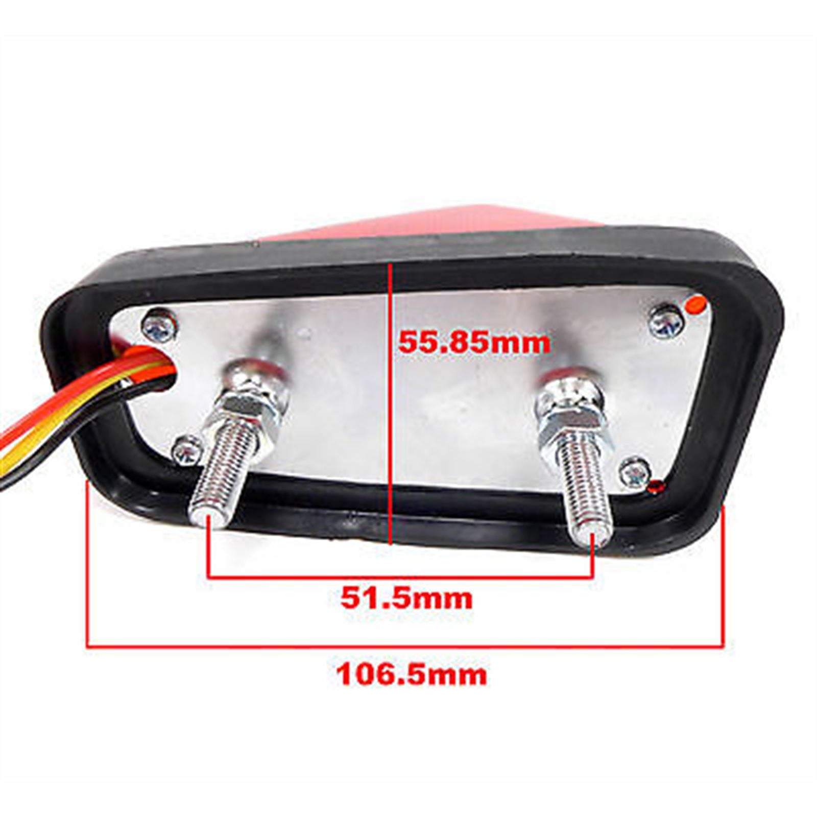 2FastMoto Tail/Brake Light Assembly for Honda XR Style 33701-kt0-670 / 33701-mg3-003_665862