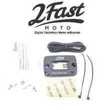 2FastMoto Digital Tachometer Hour Meter w/Bracket ForMotorcycles 14-16060B_681652
