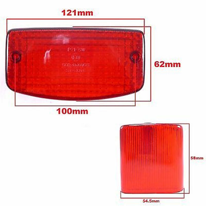 2FastMoto Taillight Lens Brake Lamp for Honda CT70 Mini Bike, ZB50  2fm-62-20230_663516
