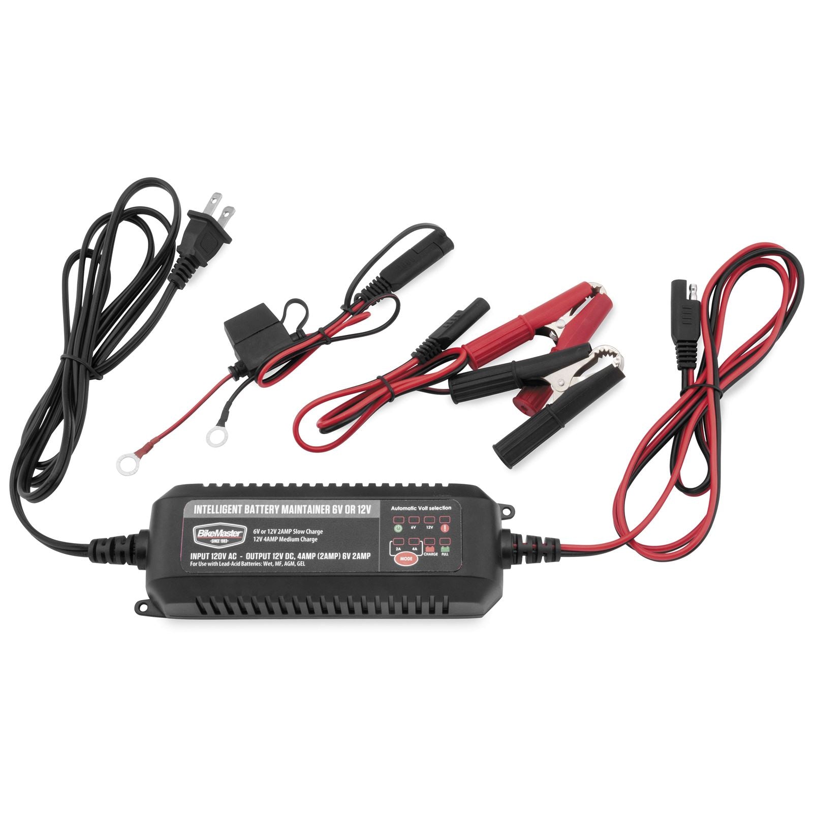 BikeMaster Intelligent Battery Charger/Maintainer TE4-0225_85246