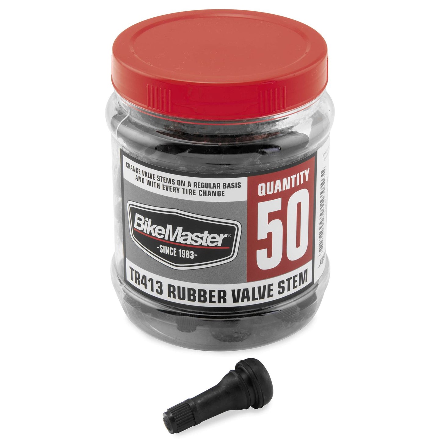 BikeMaster Rubber Valve Stems TR413 - Black 03-36-50_85331