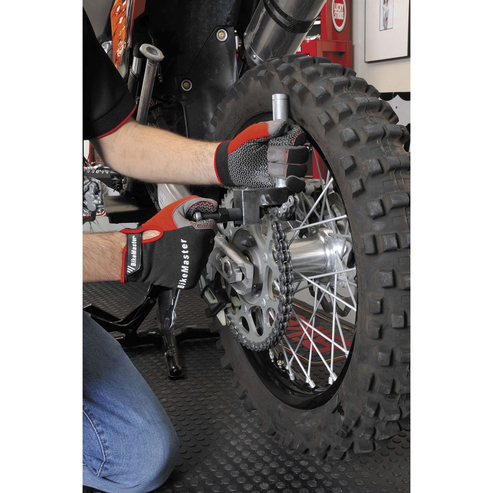 BikeMaster Heavy-Duty Chain Breaker and Rivet Tool and 420-630 01-630_85388