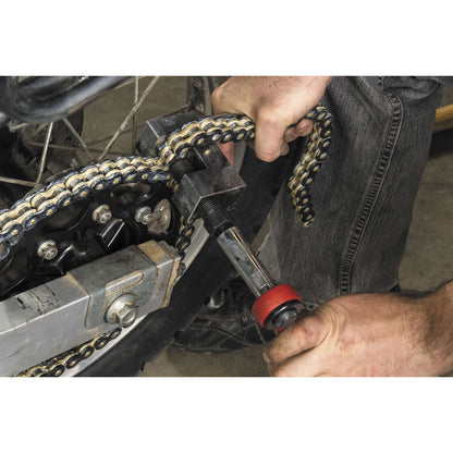 BikeMaster Heavy-Duty Chain Breaker and Rivet Tool and 420-630 01-630_85391