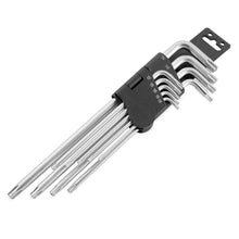 BikeMaster 9-Piece Star Bit Wrench Set and Holder - Long Set 17-005_85405