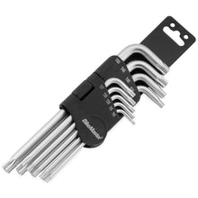 BikeMaster 9-Piece Star Bit Wrench Set and Holder - Short Set 17-A-162_85406