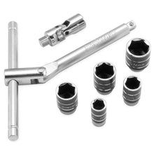BikeMaster 1/4" Compact Sliding and Folding T-Handle Chrome 19-2024_85408