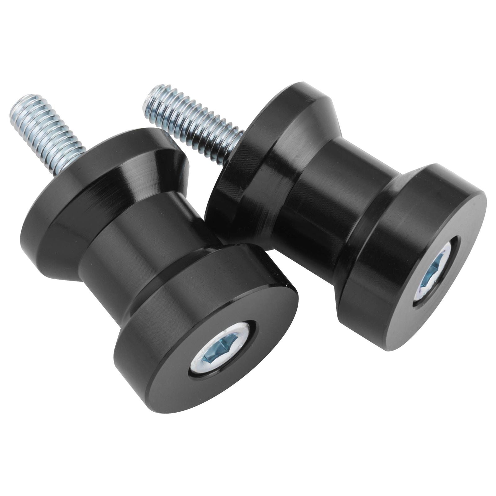 BikeMaster Plastic Over Heavy-Duty Aluminum Spool Kit - Black 6mm FHM066-M6K_85429