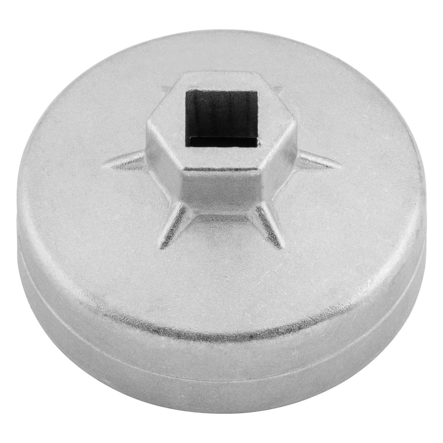 BikeMaster 74mm-8 Flute Oil Filter Wrench Silver 12-05A903-2_85452