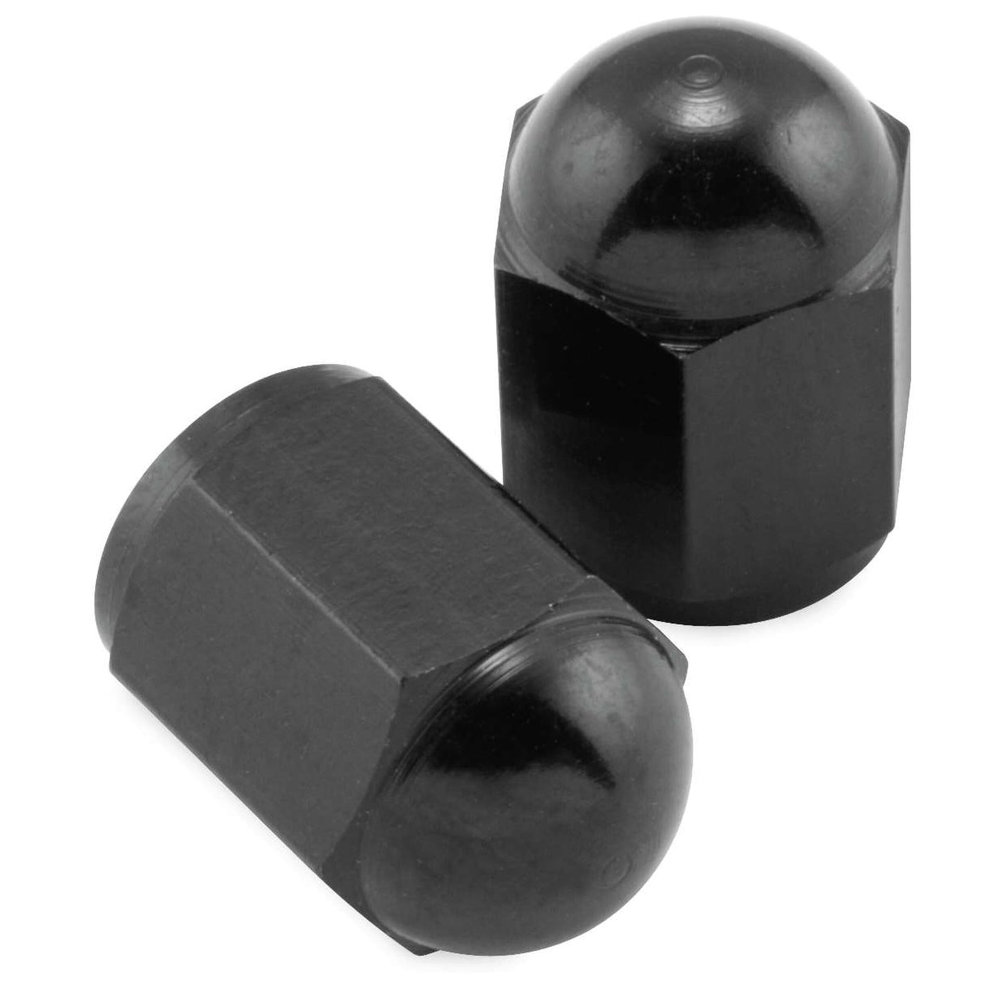 BikeMaster Aluminum Valve Caps Black FHM051K_85465