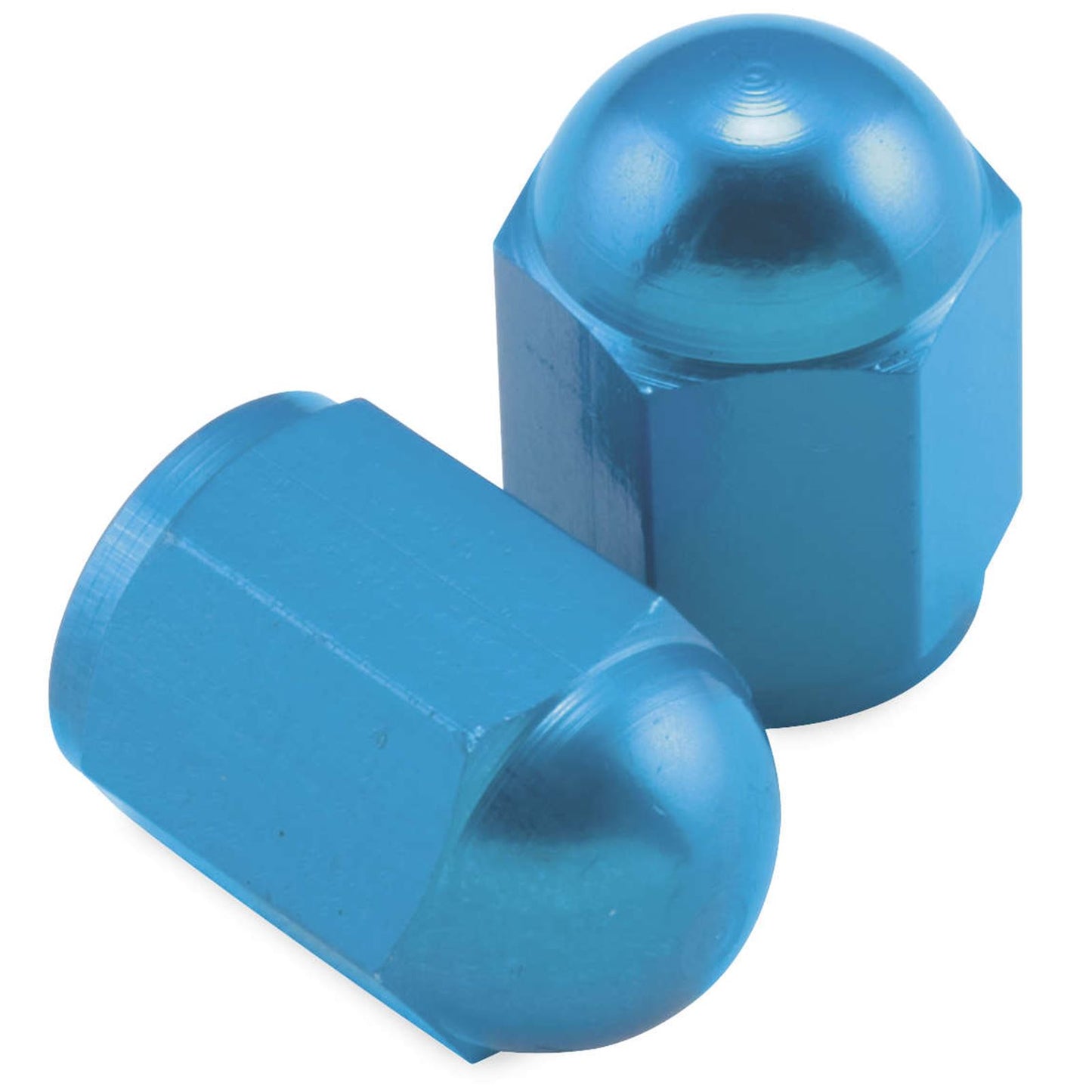BikeMaster Aluminum Valve Caps Blue FHM051B_85468