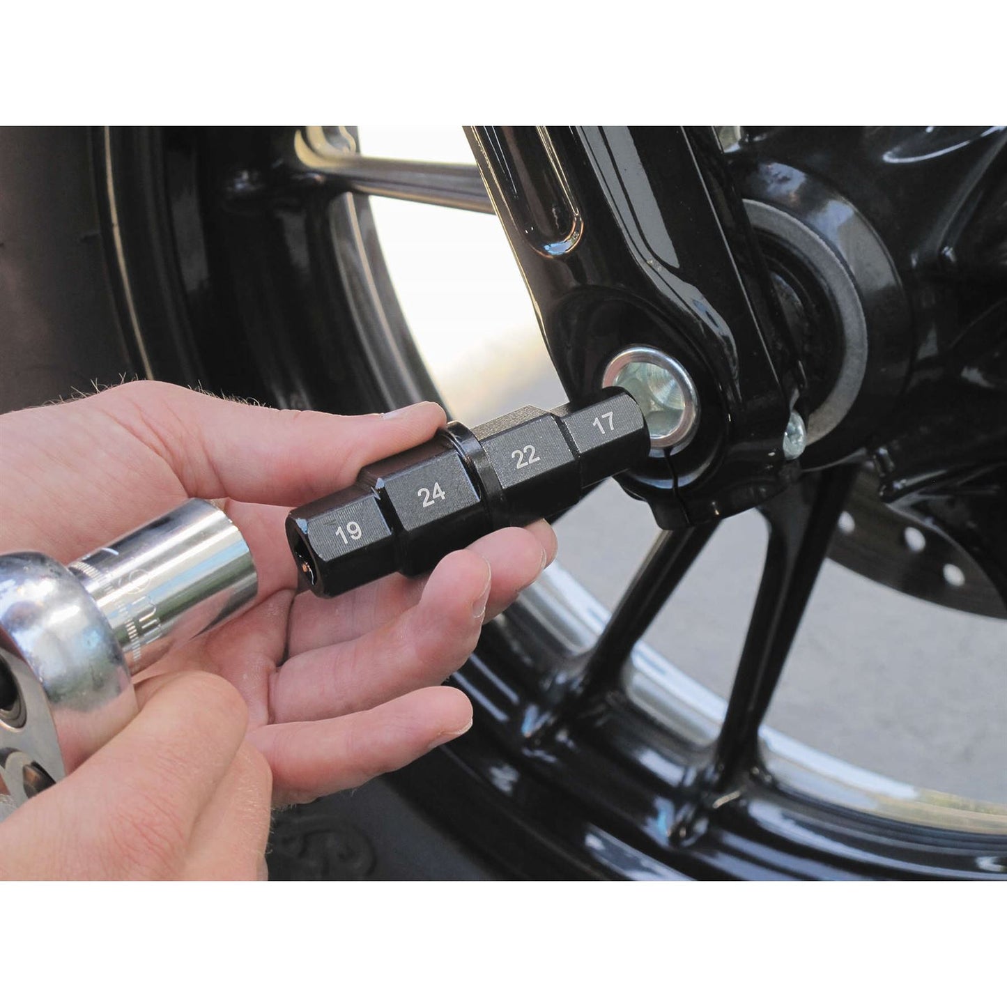 BikeMaster Hex Axle Tool - 17, 19, 22 and 24mm 04-07070_85543