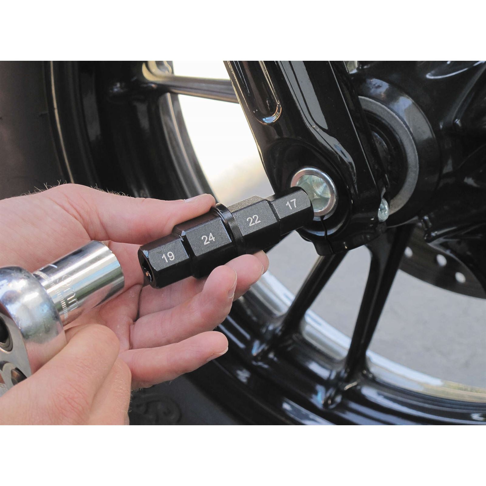 BikeMaster Hex Axle Tool - 17, 19, 22 and 24mm 04-07070_85543