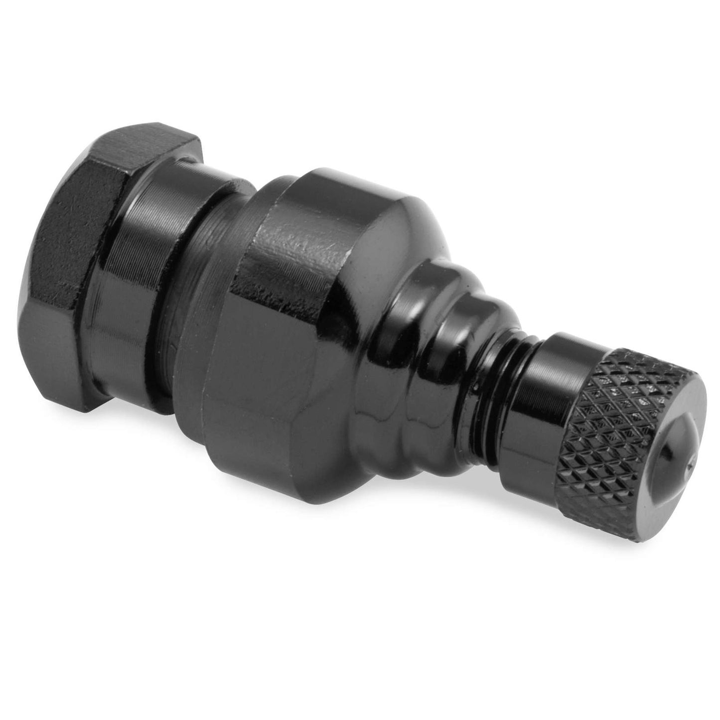 BikeMaster Aluminum Forged Valve Stems for Street Black 11.3mm YC-427BK_85568